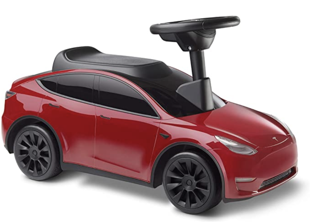 Tesla Model Y toy car ride on for ages 1.5 to 4 years