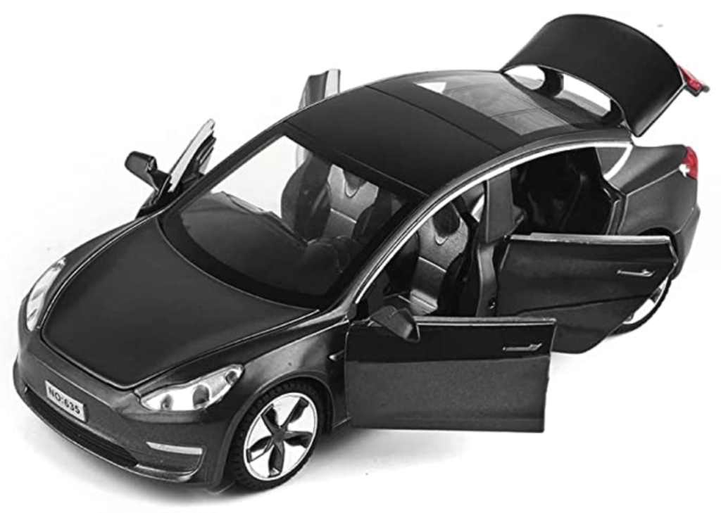 Tesla Model 3 toy car 1:32 scale Diecast alloy